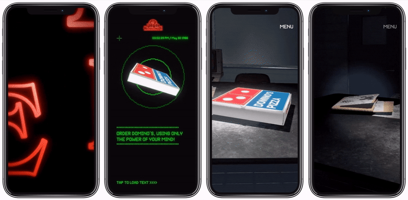 Domino's Pizza Mind Ordering