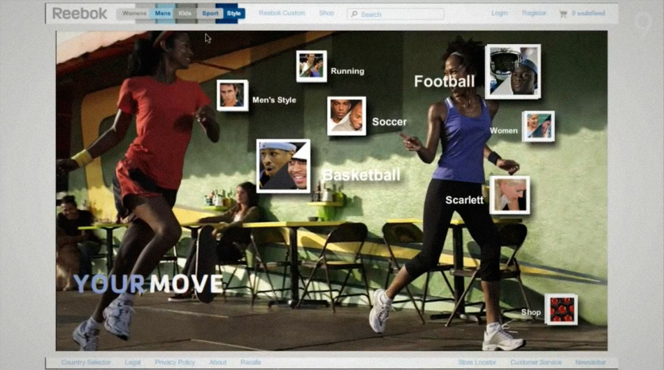 UNIT9 - Reebok: Site Launch UNIT9 - Reebok: Site Launch